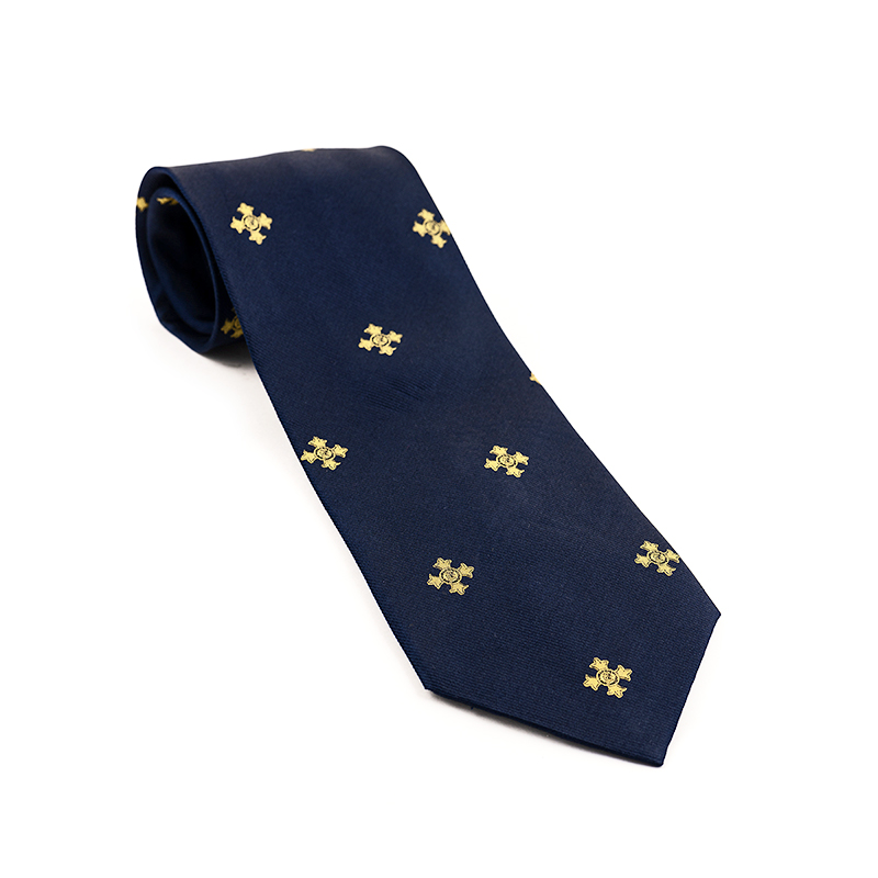 OBE Navy Silk Tie